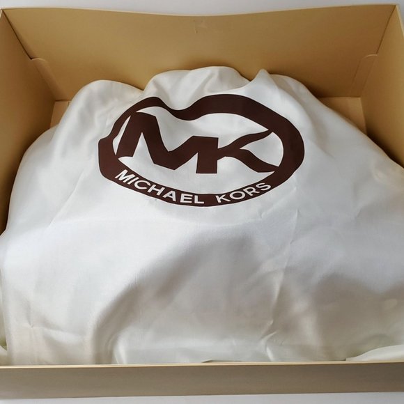 NWOT MICHAEL KORS Astrid Leather Satchel (Claret) - Picture 11 of 12